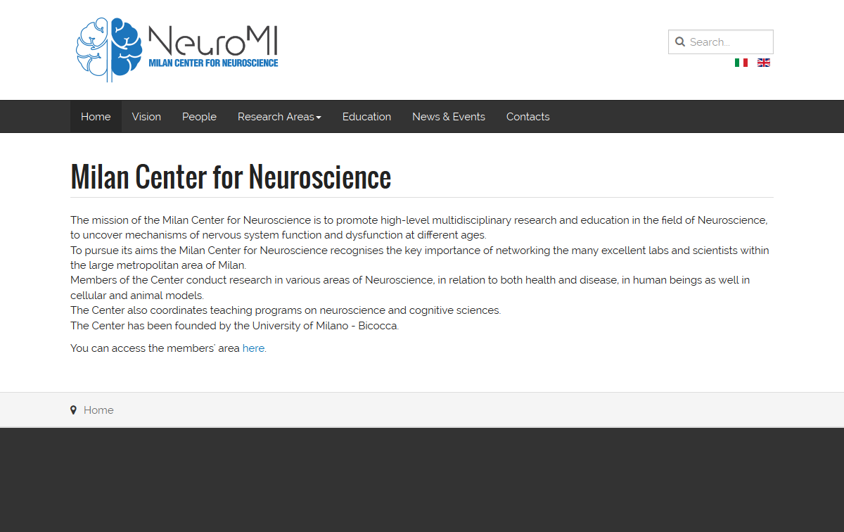 NeuroMi - HomePage