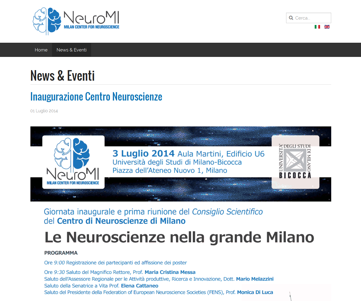NeuroMi - News & Eventi